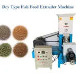 Máquina extrusora de alimento para peces de tipo seco