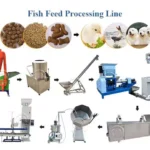 fish feed processing line