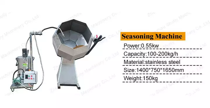 Seasoning machine
