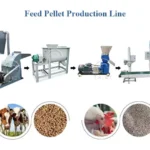 ligne de production de granulés alimentaires